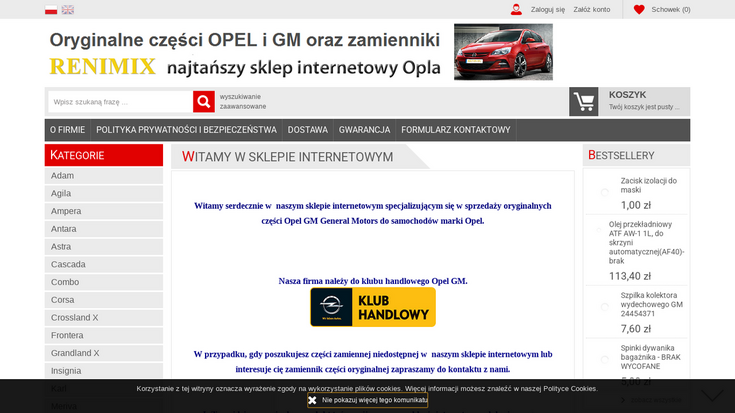 www.opel-e-sklep.pl